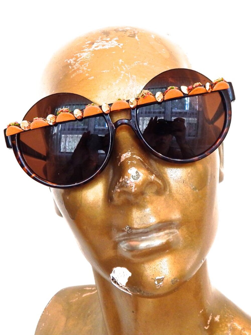 GASOLINE GLAMOUR HOLY TACOMOLE PEEKABOO SUNGLASSES 🌮🌮🌮